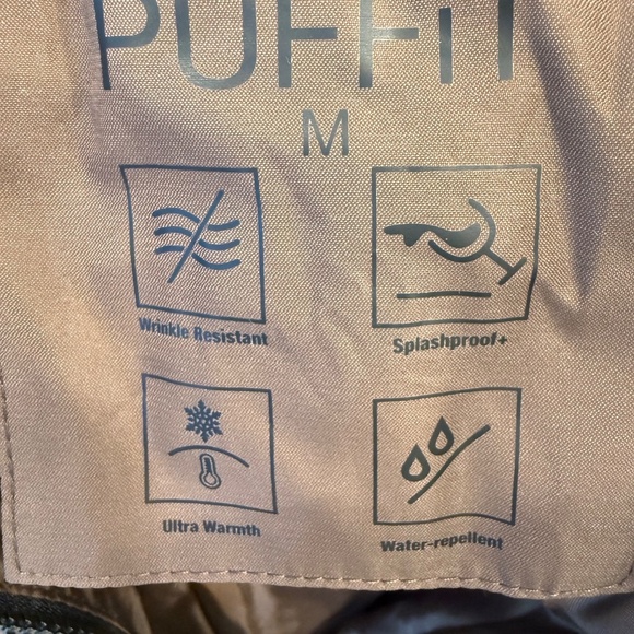 Puffit Hooded Puffer Jacket size M. NWT - Picture 11 of 11